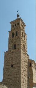 Iglesia de Alcubiere, torre mudéjar